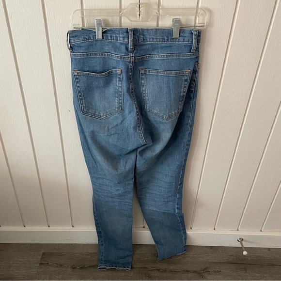 Everlane High-Rise Medium Wash Cotton Blend Jeans - Picture 5 of 5